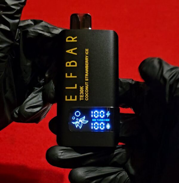 ELFBAR TE 30K BLACK LIMITED EDITION - Image 3